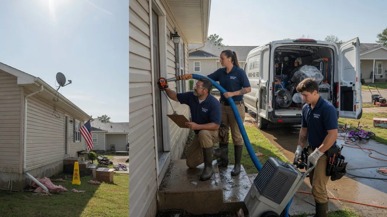Ceiling Water Damage Restoration in Shamrock, TX near me
